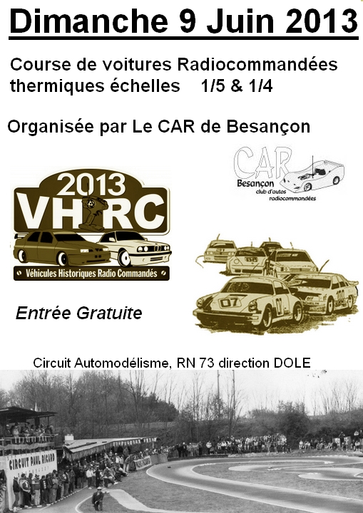 Affiche CAR Besançon