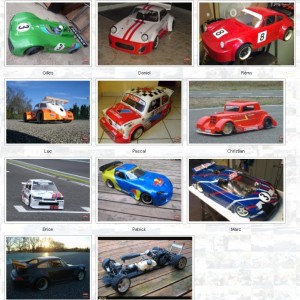 les voitures du VHRC 2011