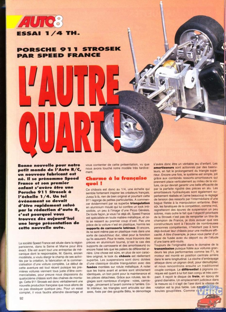 auto8 article strosek dans auto8 #99 avril 1994