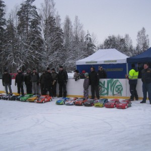 courses sur glace!