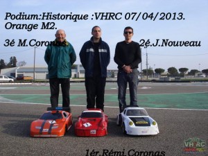 podium VHRC historique M2 2013