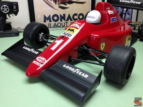 Savo Engineering official Alain prost Ferrari R/C F1 car 1/4 scale